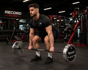 تنوع تمرینات با باربل فلزی