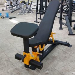 نیمکت مدرج بدنسازی همراه با میز لاری برند رکورد تجهیز