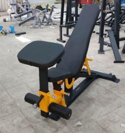 نیمکت مدرج بدنسازی همراه با میز لاری برند رکورد تجهیز